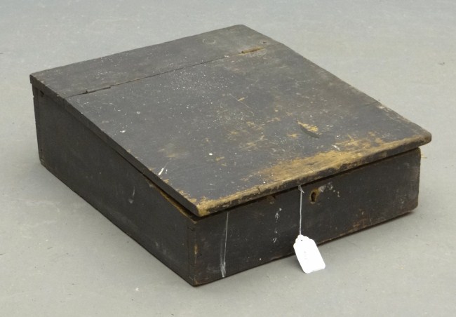 19th c. lap desk.