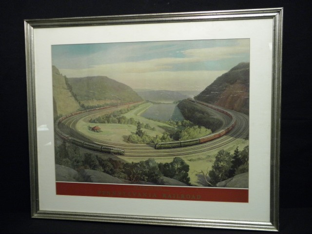 Pennsylvania Railroad framed print  16b461