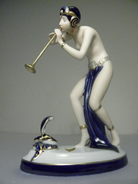 Royal Dux art deco style porcelain