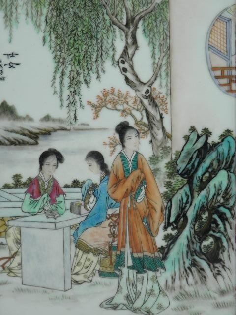 Chinese Famille Rose painted porcelain