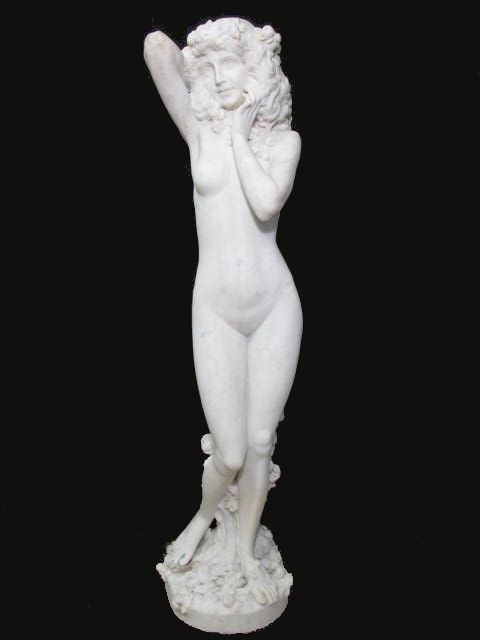 Art Nouveau life sized marble sculpture 16b9e8