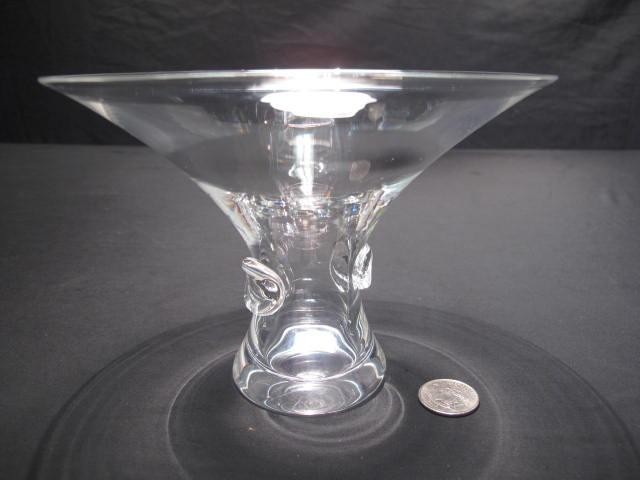 Steuben crystal bouquet vase designed 16ba12