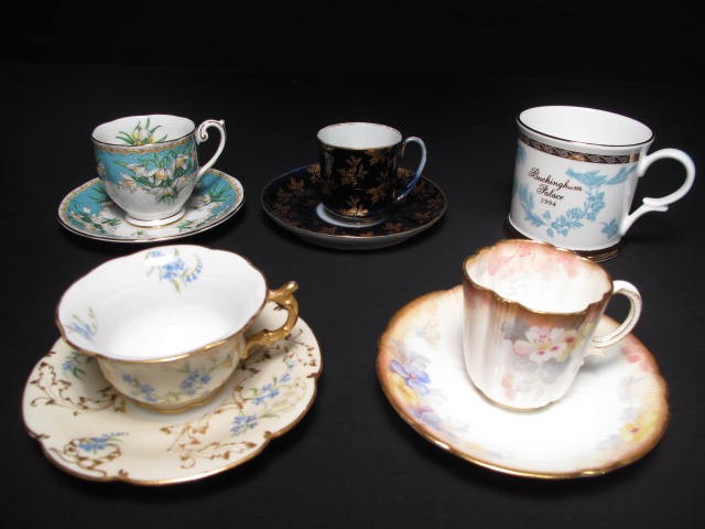 Assorted porcelain china cups and 16ba1d