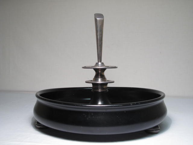 Unusual mid 20th century ebonized