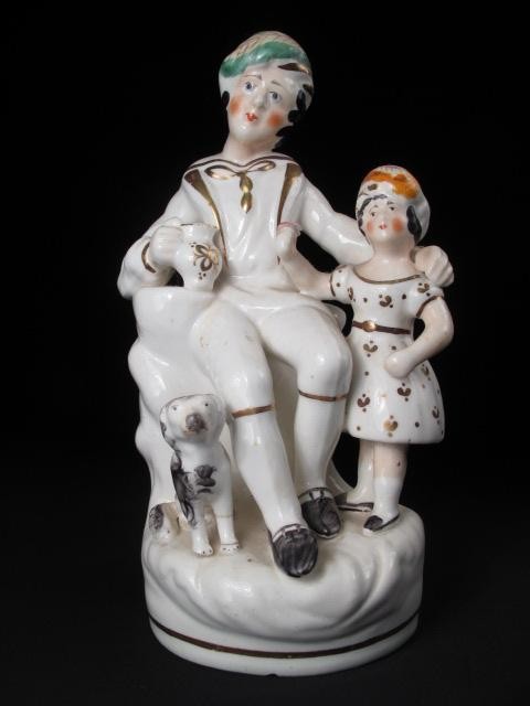 19th century Staffordshire porcelain