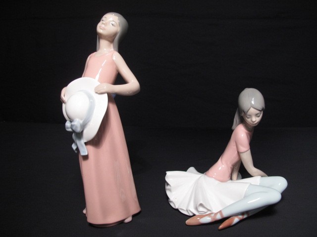 Lot of two Lladro porcelain figurines  16ba5e