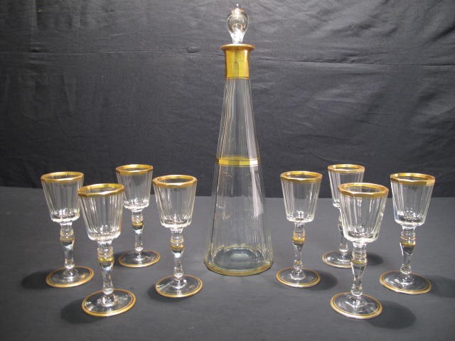 Crystal decanter set 9 pieces 16ba6a