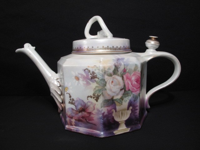 RS Prussia floral porcelain painted 16ba73