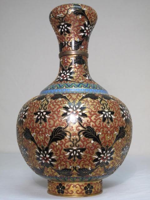 Chinese cloisonne vase Colors 16baa2