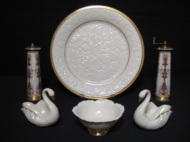 Lot of assorted Lenox fine china pieces.