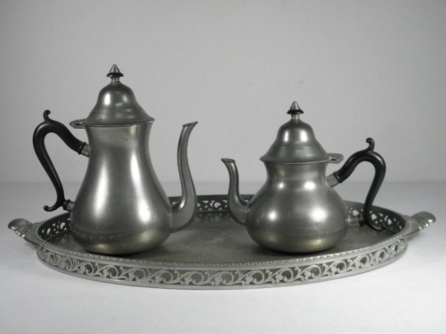 Royal Holland Pewter three-piece