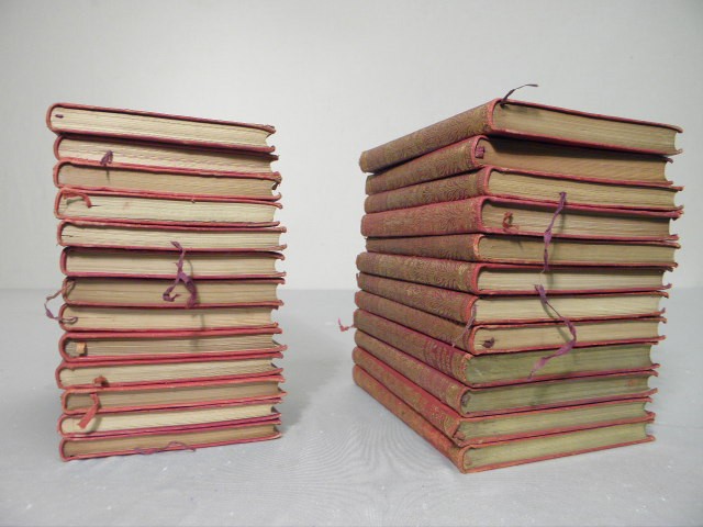 Set of 25 leather bound books by 169967