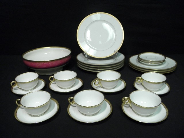 Assorted Haviland fine china. Includes