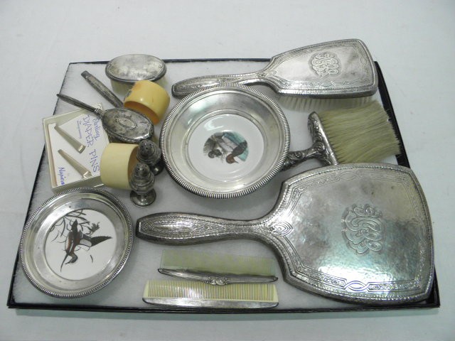 Assorted Sterling silver vanity 1699be