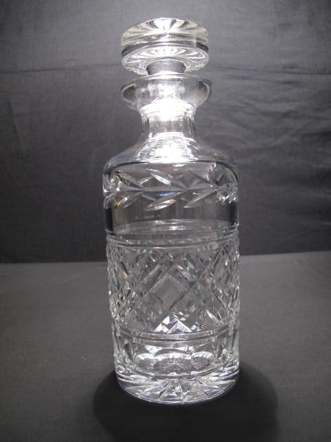 Waterford cut crystal decanter.