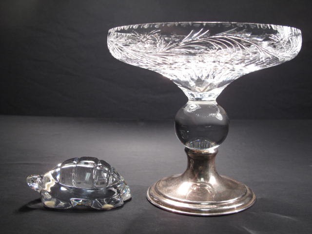 Lot including a Baccarat crystal 169a13