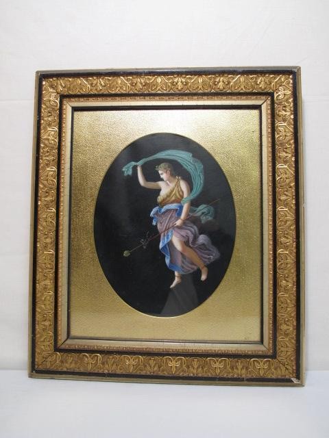 Italian gauche painting depicting