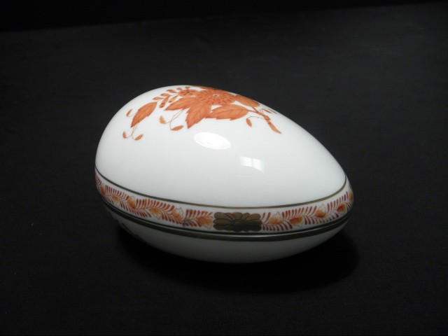 Herend porcelain hand painted egg 169a43