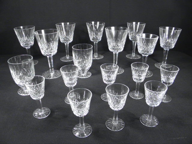 Lot of assorted Waterford cut crystal