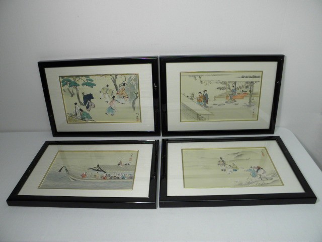 Four Japanese woodblock prints 16d11f
