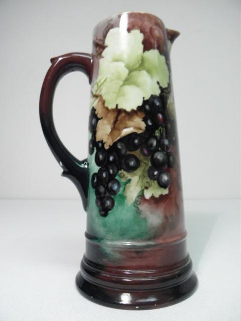 Early 20th century hand painted pitcher