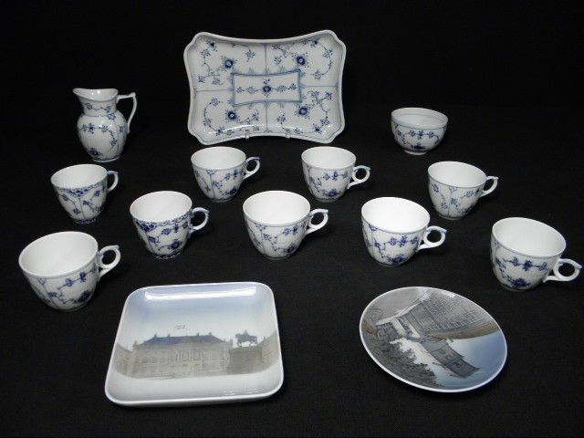 Lot of assorted Royal Copenhagen porcelain.