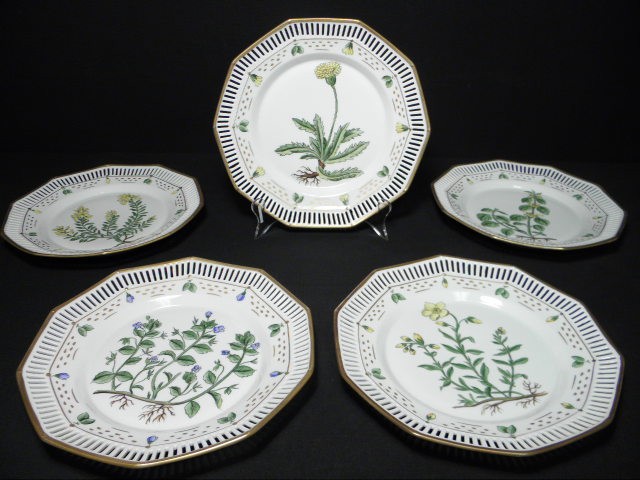 Lot of five Danish Flora Danica  16d1d3