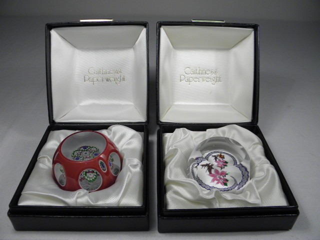 Lot of two Caithness limited edition 16d1e4