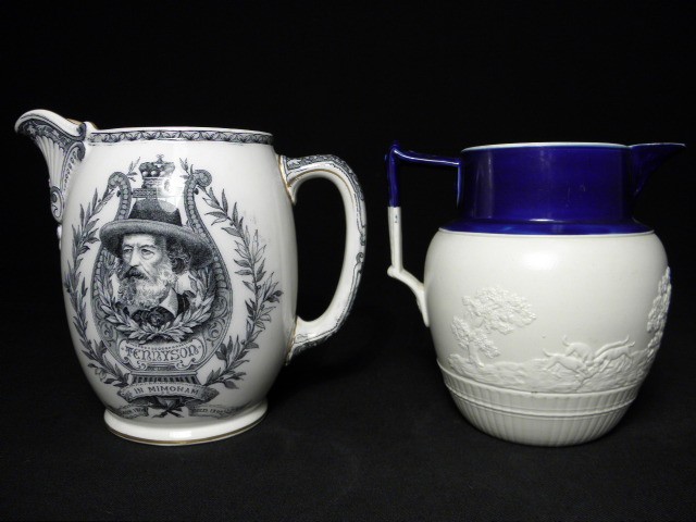 Two English 19th century porcelaneous 16d1e0