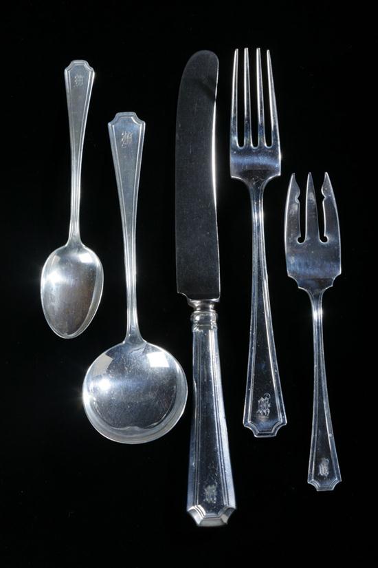 121-PIECE DURGIN STERLING SILVER