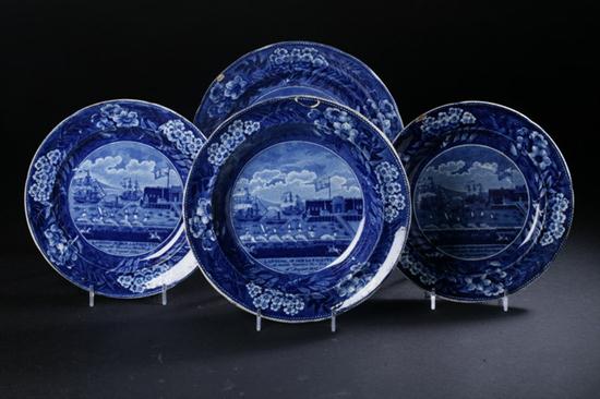 FOUR PIECES STAFFORDSHIRE LANDING 16d55b