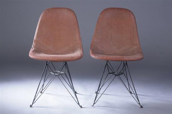 PAIR MID-CENTURY MODERN EAMES FOR
