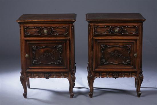 PAIR OF FRENCH PROVINCIAL STYLE