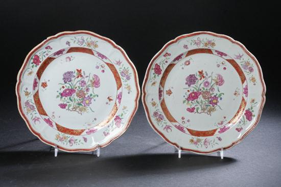 TEN CHINESE EXPORT FAMILLE ROSE 16d628