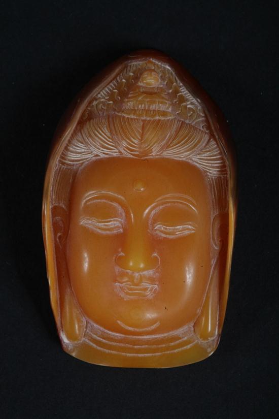 CHINESE HORN BILL HEAD OF GUANYIN  16d663