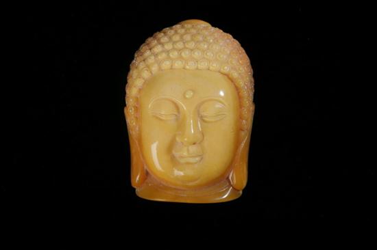 CHINESE HORN BILL HEAD OF BUDDHA  16d664