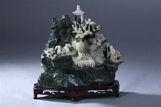 CHINESE CELADON AND SPINACH JADE 16d68b