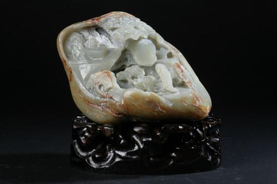 CHINESE CELADON AND RUSSET JADE 16d691