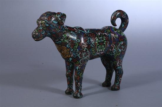 CHINESE CLOISONN? ENAMEL FIGURE