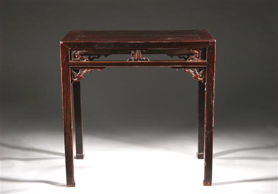 CHINESE ELMWOOD LUTE TABLE Shanxi 16d6d2