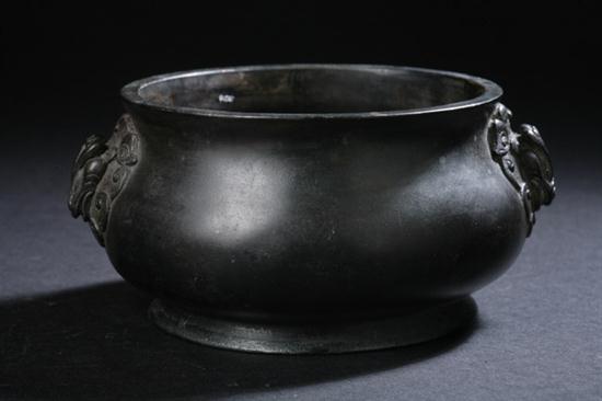 CHINESE BRONZE CENSER Bomb form 16d6cc