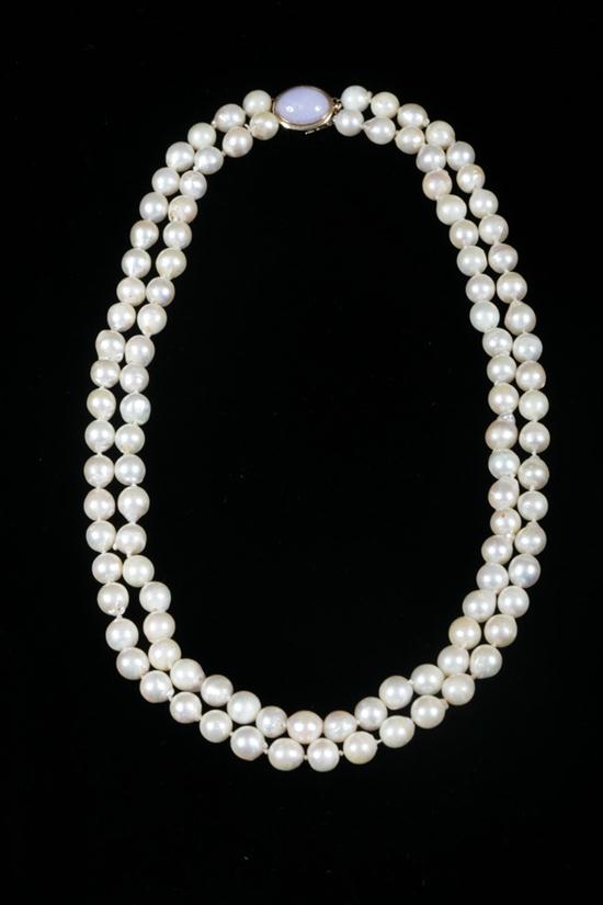 MATCHED CULTURED PEARL NECKLACE