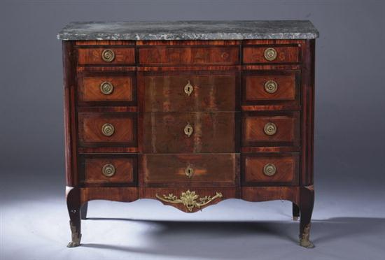 LOUIS XVI STYLE MARBLE TOP COMMODE 16d760