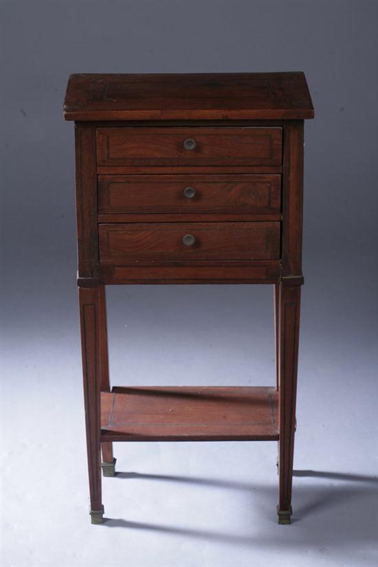 LOUIS XVI STYLE INLAID FRUITWOOD