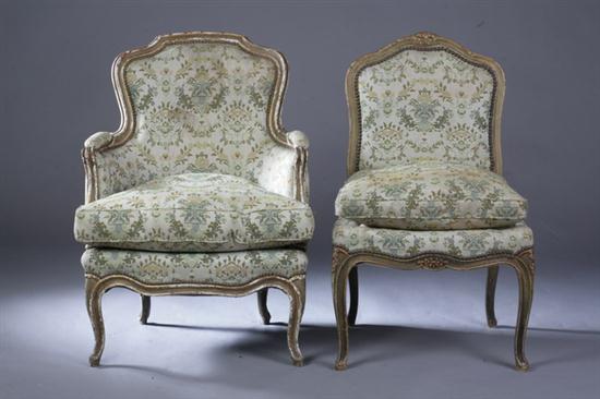 LOUIS XV STYLE CARVED AND CREAM PAINTED 16d766