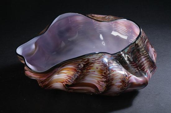 DALE CHIHULY (American b. 1941). Shell-Form