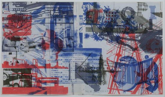 ROBERT RAUSCHENBERG American 1925 2008  16d818