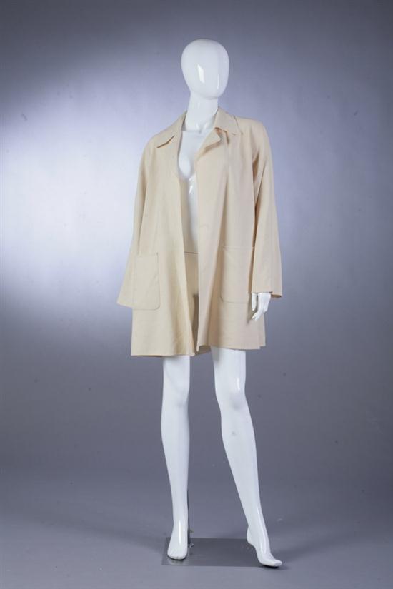 JIL SANDER CREAM WOOL JACKET Size 16d885