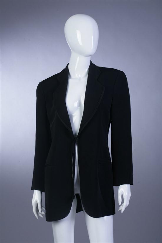 GIORGIO ARMANI LE COLLEZIONI BLACK JACKET.