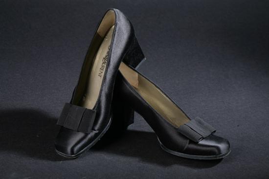 YVES SAINT LAURENT BLACK SATIN